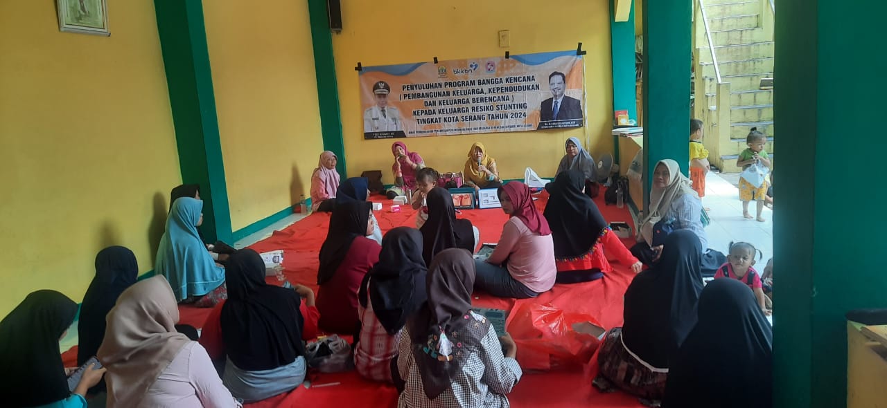 Penyuluhan Program Bangga Kencana di Kec. Cipocok Jaya dan Kec. Walantaka