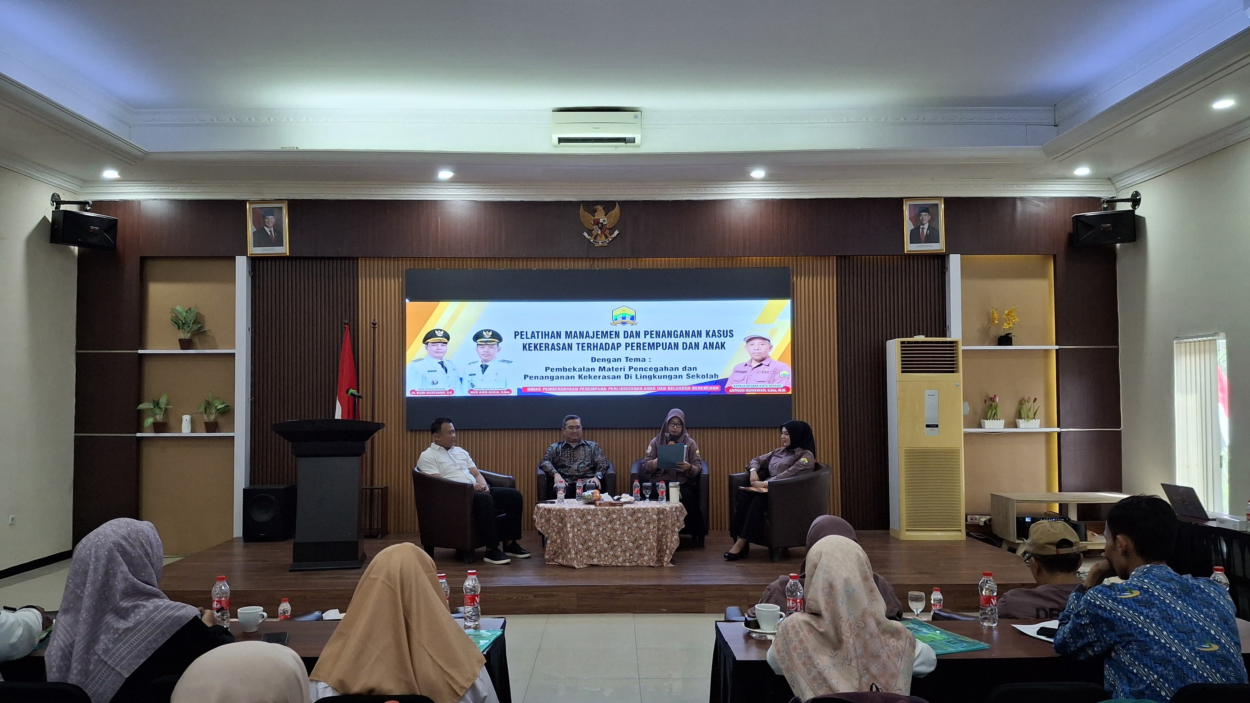 DP3AKB Kota Serang Bidang PPA Menggelar Pelatihan dan Penanganan Kasus Kekerasan