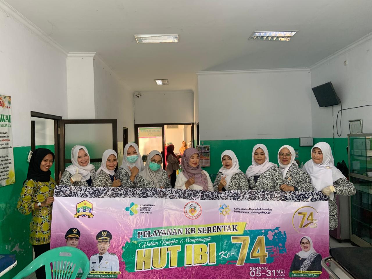 Pelayanan KB di PKM Walantaka