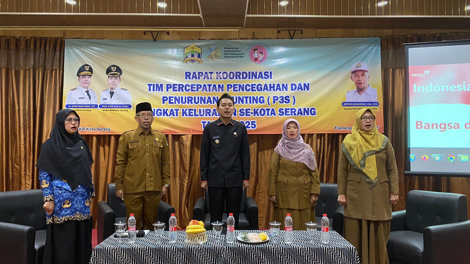 Rakor Tim Percepatan Pencegahan Penurunan Stunting Tingkat Kelurahan Se-Kota Tahun 2025