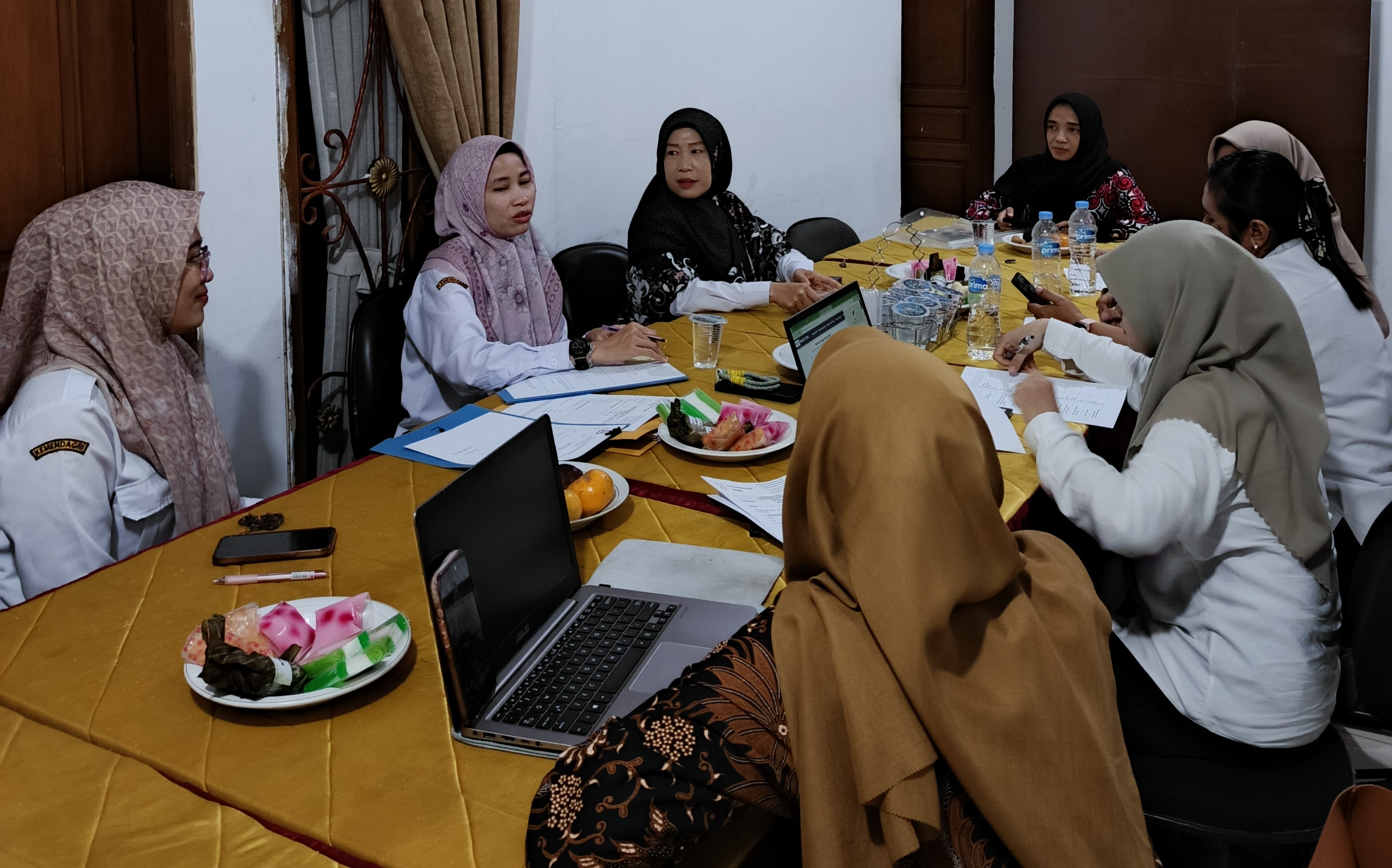 Monitoring dan Evaluasi Pasca Pelatihan Teknis Pencatatan dan Pelaporan Program Bangga Kencana Tahun 2025