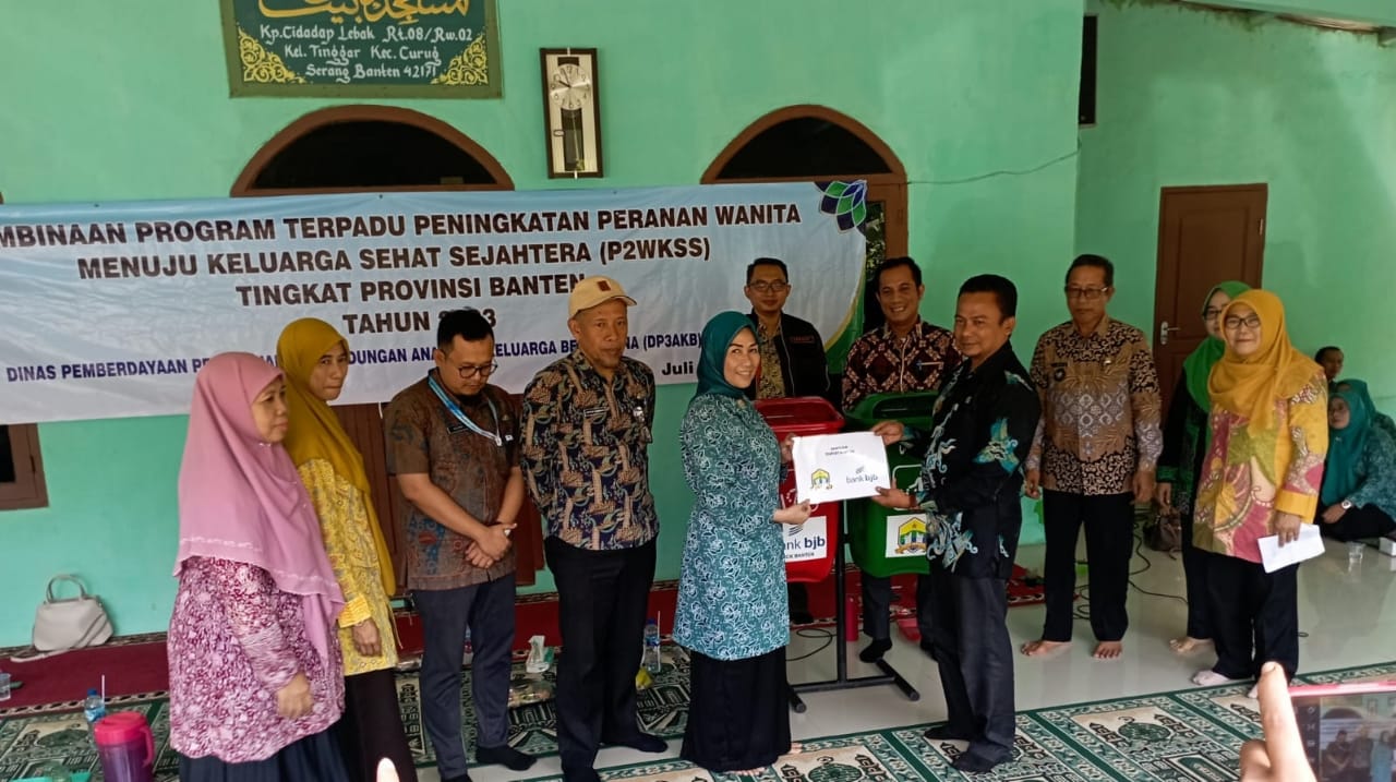 Pembinaan Program Terpadu Peningkatan Peranan Wanita Menuju Keluarga Sehat Sejahtera P2WKSS Tingkat Provinsi Banten Tahun 2023