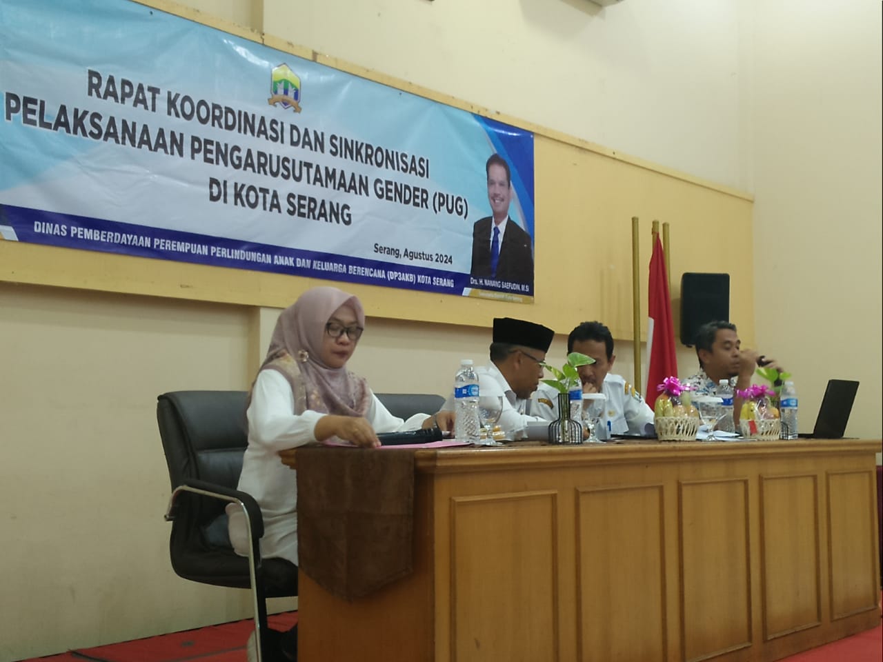 Rakor dan Sinkronisasi Pelaksanaan Pengurusutamaan Gender di Kota Serang