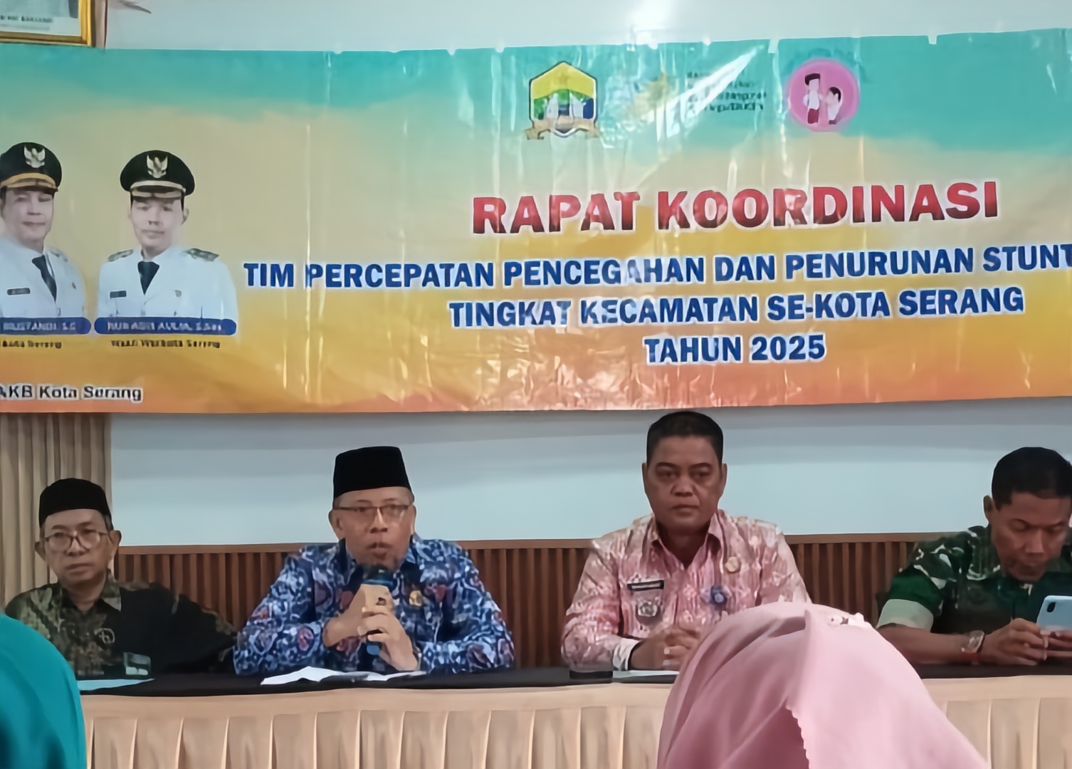 DP3AKB Kota Serang Selenggarakan Rapat Koordinasi TP3S Se-Kecamatan dalam Rangka Percepatan Penurunan Stunting