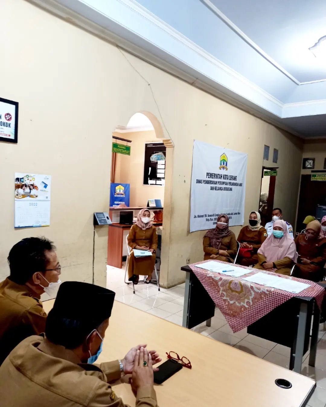 Kegiatan Sertijab DP3AKB Kota Serang Tahun 2022