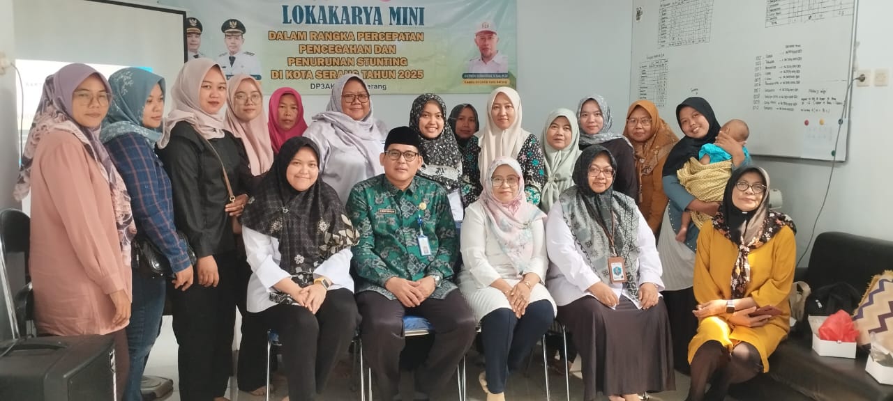DP3AKB Kota Serang Gelar Minilokakarya Percepatan Pencegahan dan Penurunan Stunting di 6 Kecamatan