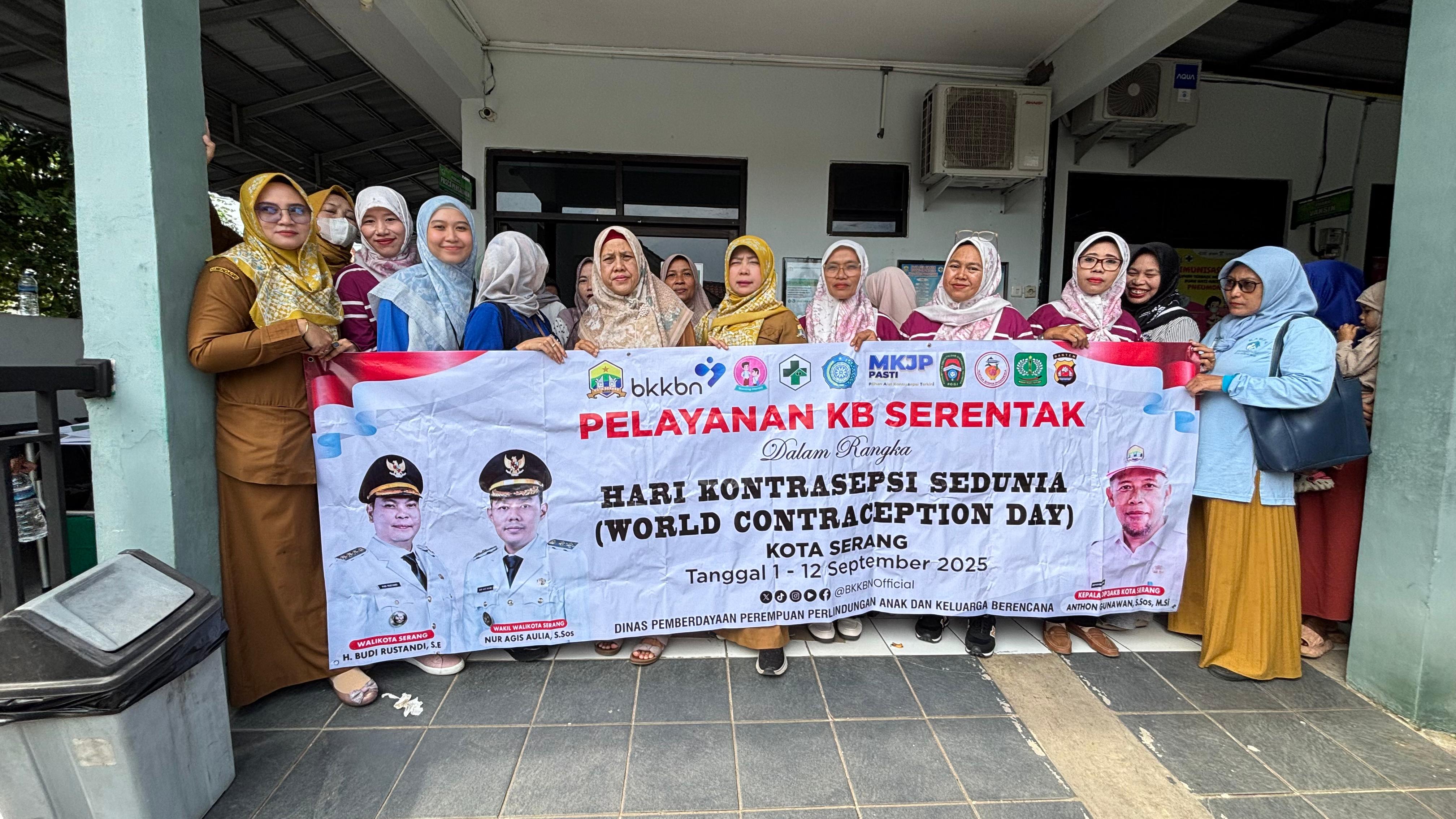 Pelayanan KB dalam rangka WCD di Puskesmas Taktakan