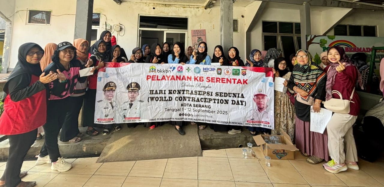 Pelayanan KB dalam rangka WCD di Puskesmas Walantaka