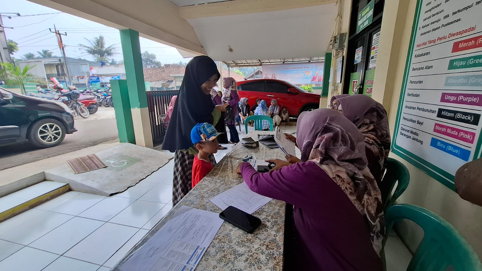 Pelayanan KB dalam rangka WCD di Puskesmas Curug
