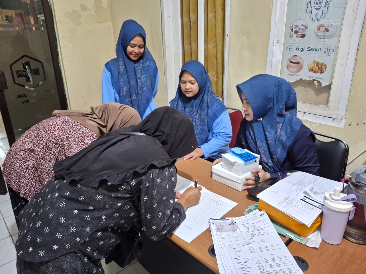 Pelayanan KB Puncak Hari Kontrasepsi Sedunia Tahun 2025 di PKM Kasemen