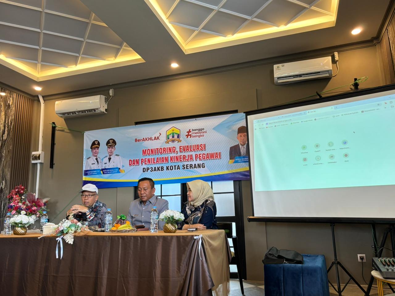 Monitoring, Evaluasi, dan Penilaian Kinerja Pegawai di Lingkungan DP3AKB Kota Serang