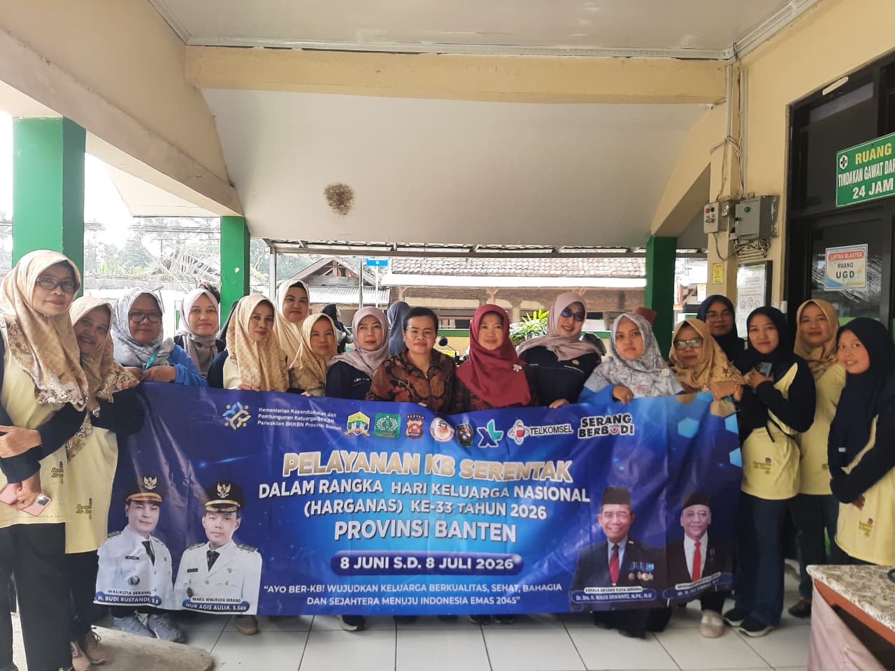 DP3AKB Kota Serang Laksanakan Pelayanan KB di Puskesmas Curug