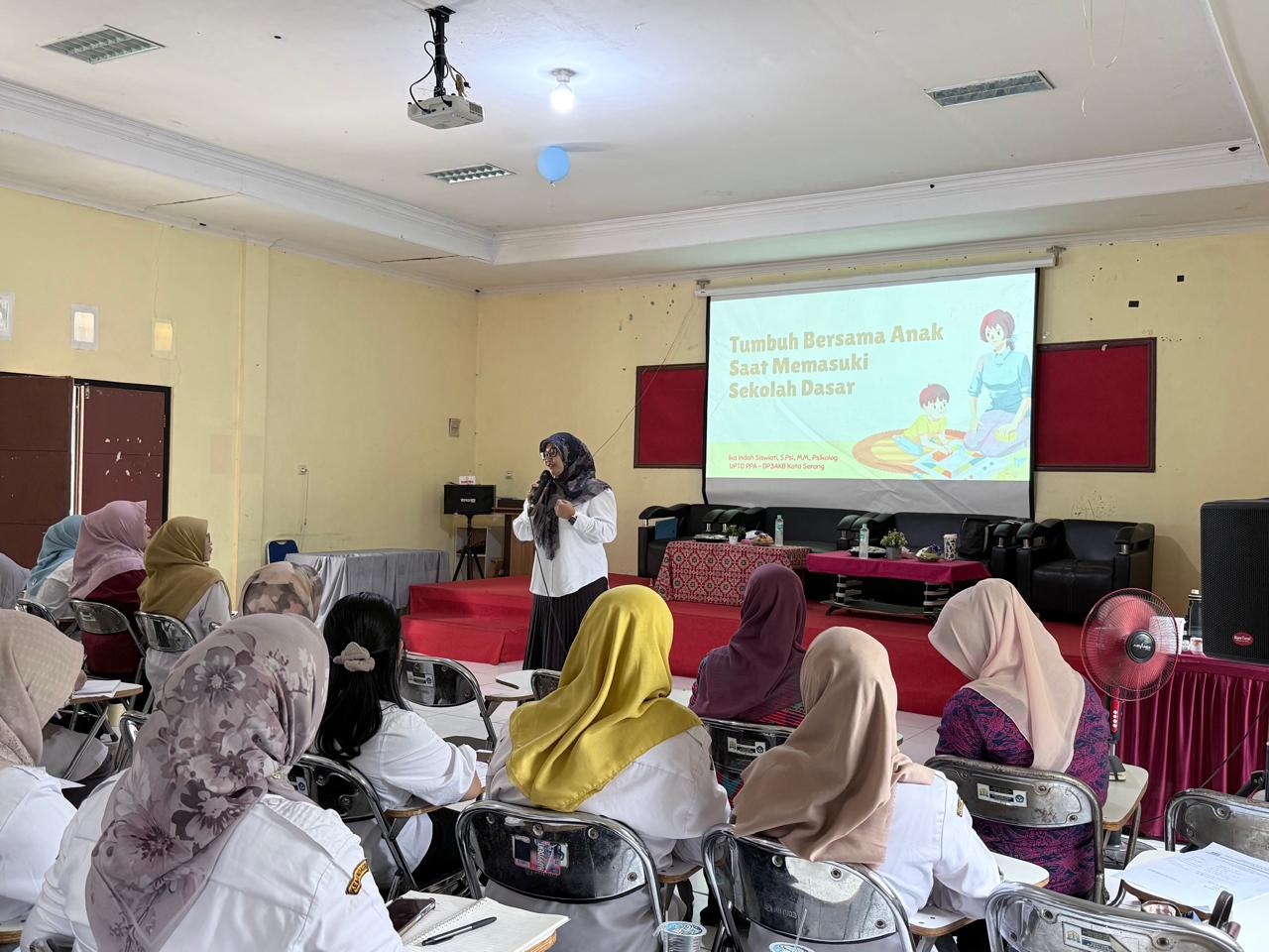 DP3AKB Kota Serang Gelar Sharing Session "Tumbuh Bersama Anak" Bersama Guru SD di SKB Kota Serang